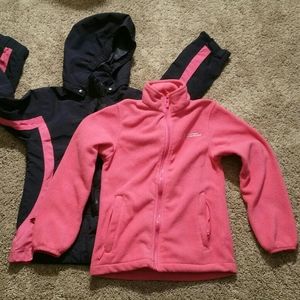Mountain Warehouse 3 in 1 Jacket 7/8 girls